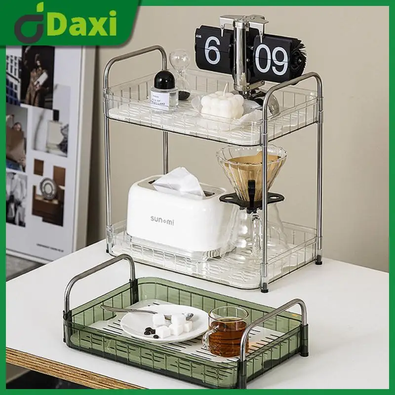 

Kitchen And Bathroom Table Display Rack Bedroom Storage Rack Transparent Shelf Cosmetics Display