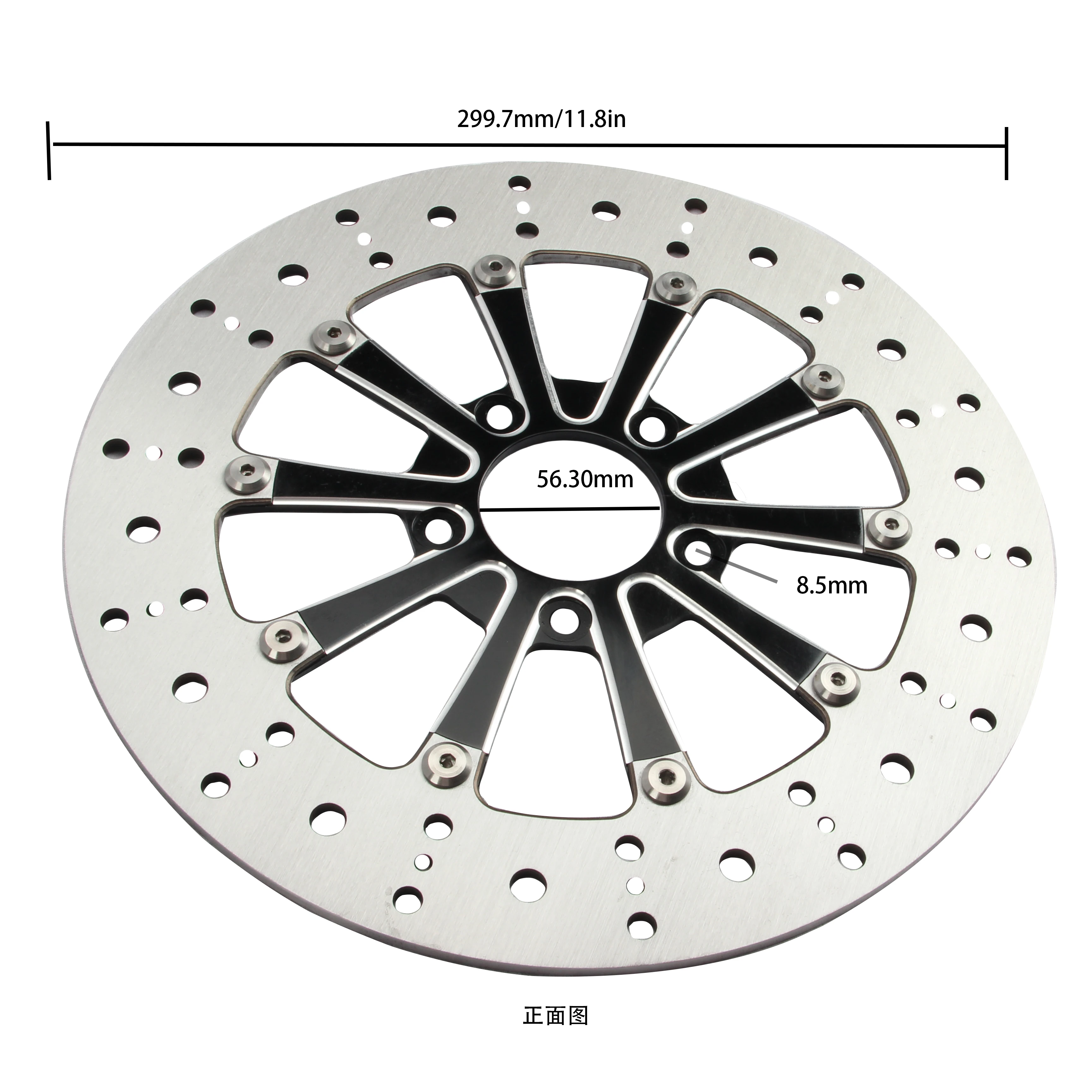 high quality motorcycle disc brake pad for Harley models 16-26 inches