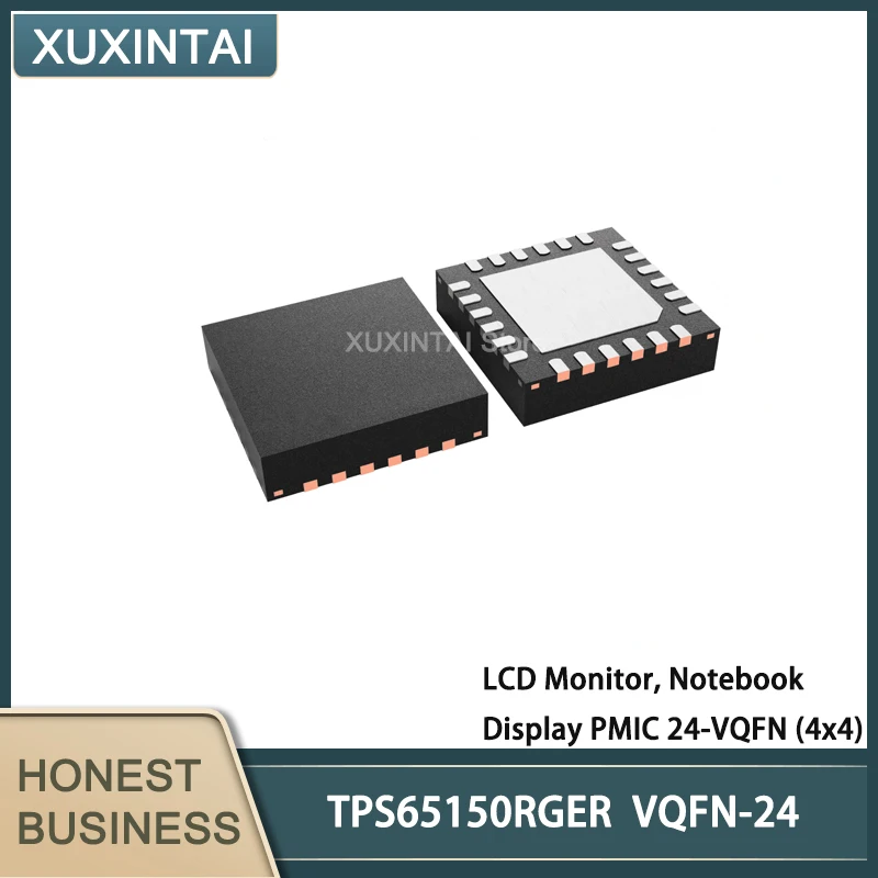 

10Pcs/Lot TPS65150RGER TPS65150 LCD Monitor, Notebook Display PMIC 24-VQFN (4x4)