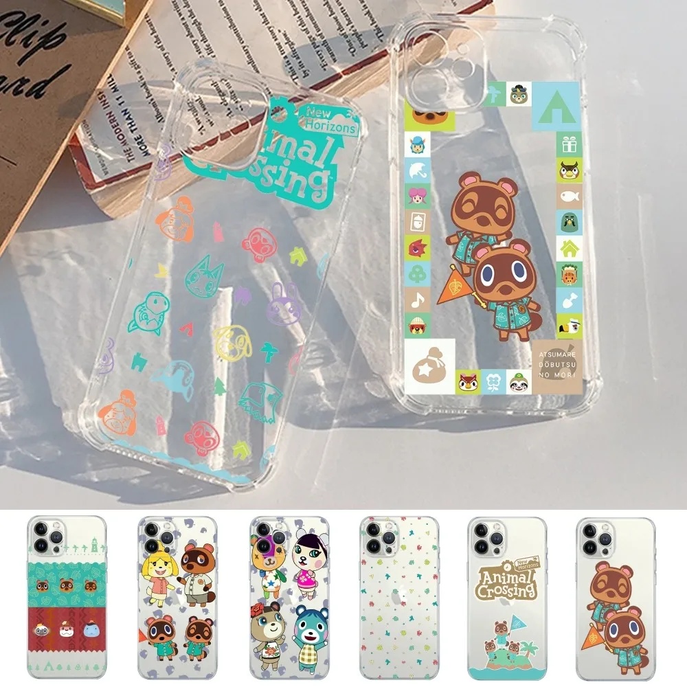 Чехол для телефона A-Animals C-Crossings IPhone 16 15 14 13 12 Mini 11 Pro XS Max X XR SE 6 7 8 Plus мягкий