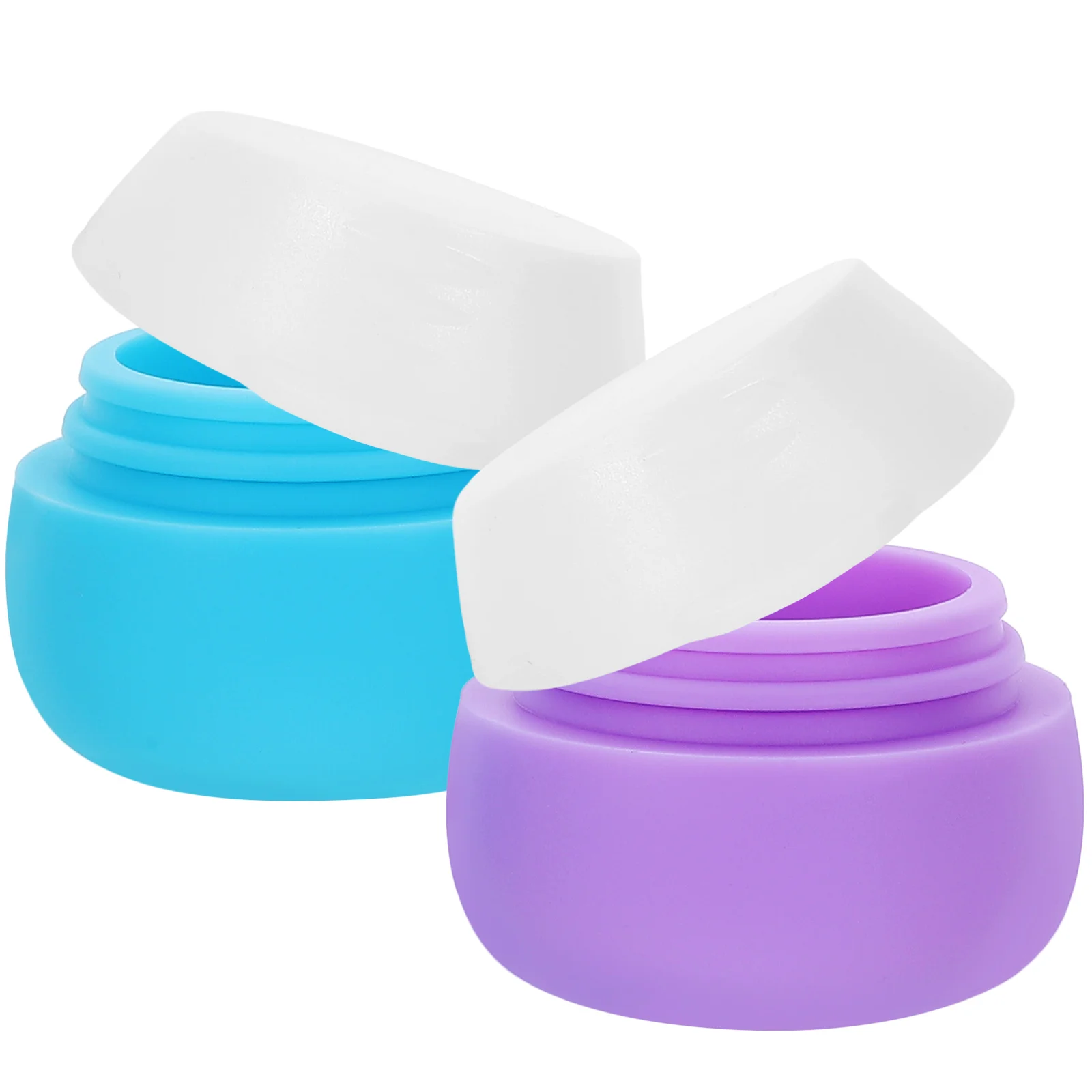 

Cream Container Sample Containers Lids Small Jar Travel Jars Silicone Mini