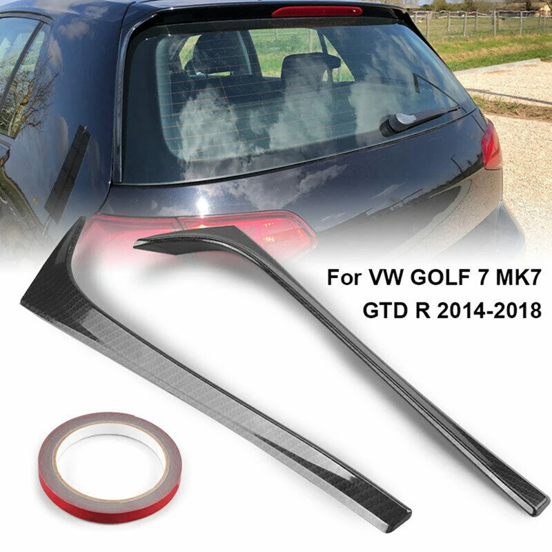 

1 пара, задний боковой спойлер для гольфа, 7 MK7, 2014, 2015, 2016, 2017