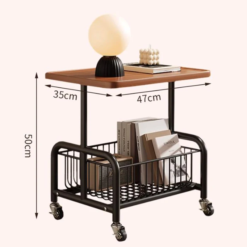 Подвижный диван-стол для гостиной сидячий современный металлический кофейный