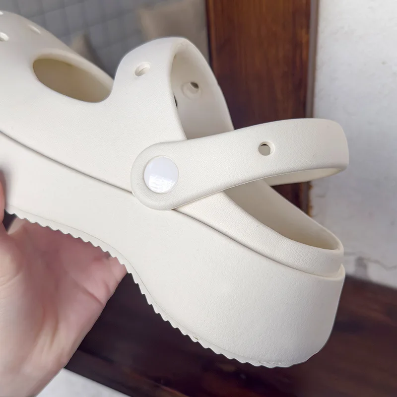 Summer Women Slippers Thick Sole Platform Sandals Outdoor Beach Shoes Indoor Home Slides Flip Flops Woman Bathroom Shoes