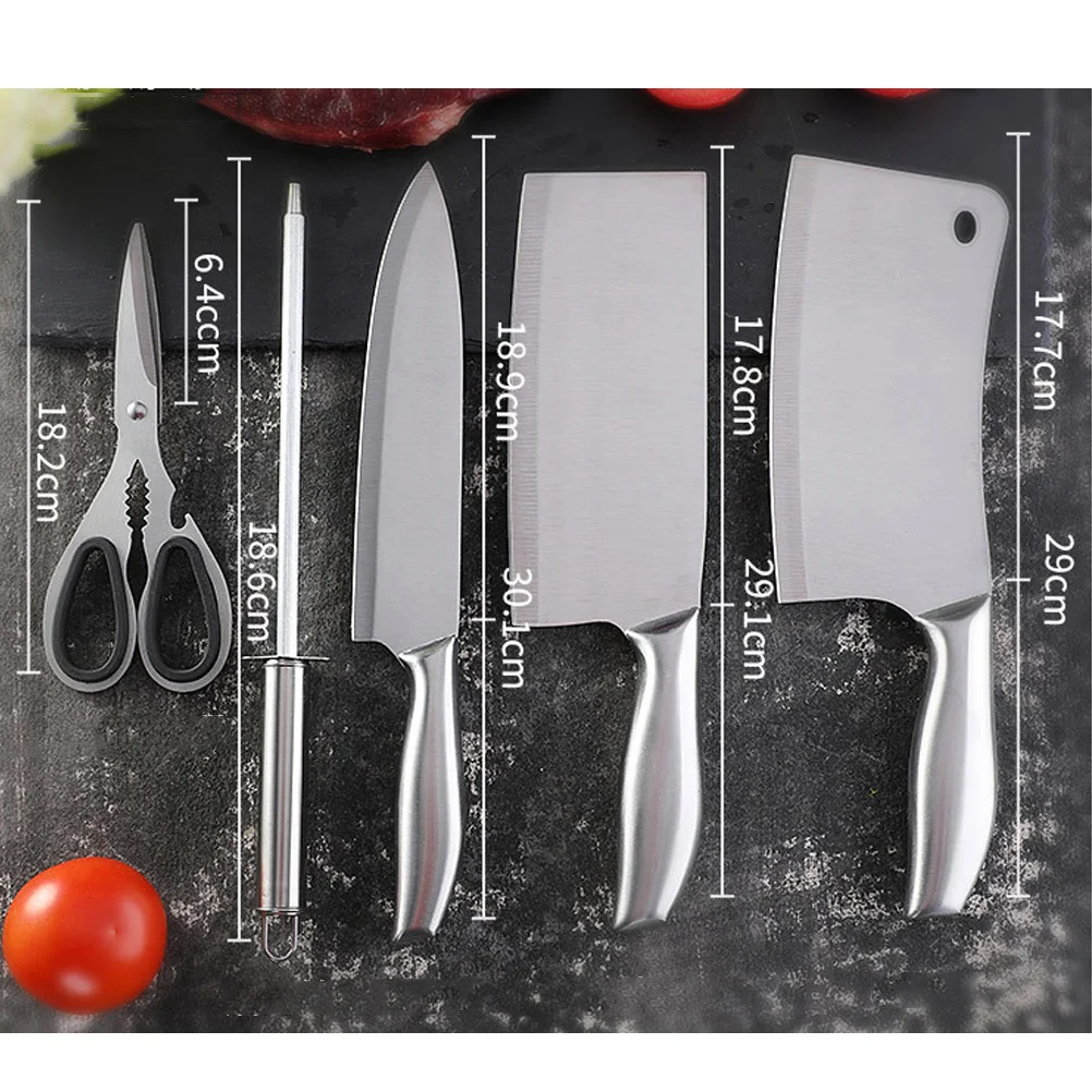 

6 Pcs Set Tool Set Suit Kitchen Storage Box Tool Set Doitool Stainless Steel Tool Set Kitchen Storage Box