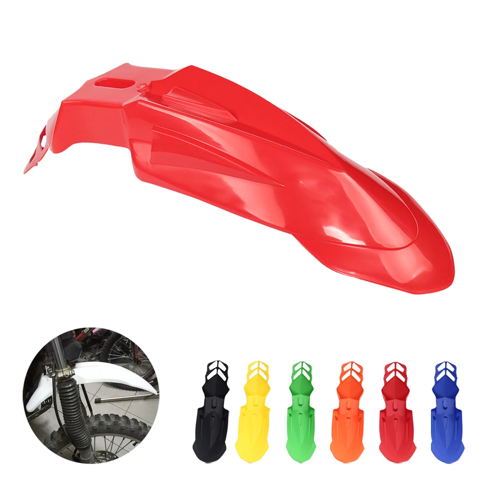

Universal Motorcycle Front Fender Plastic Kit Mudguard For KTM Honda Kawasaki Suzuki Motorcycle Accessories Moto Fender garde