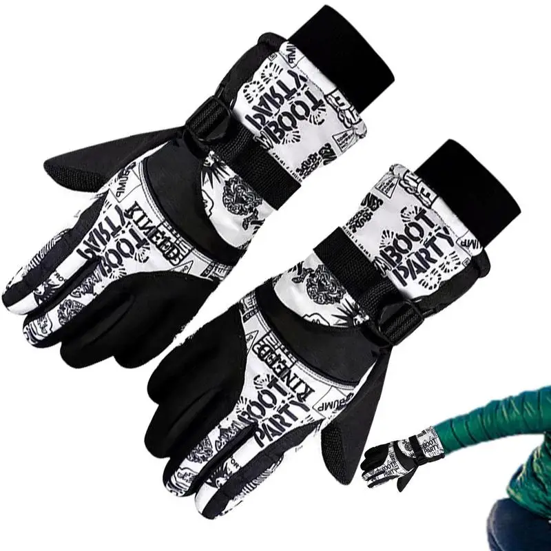 

Winter Riding Gloves Full Finger Warm Thermal Gloves Windproof Winter Cycling Gloves For Men And Women Thermal Motorcycle Gloves