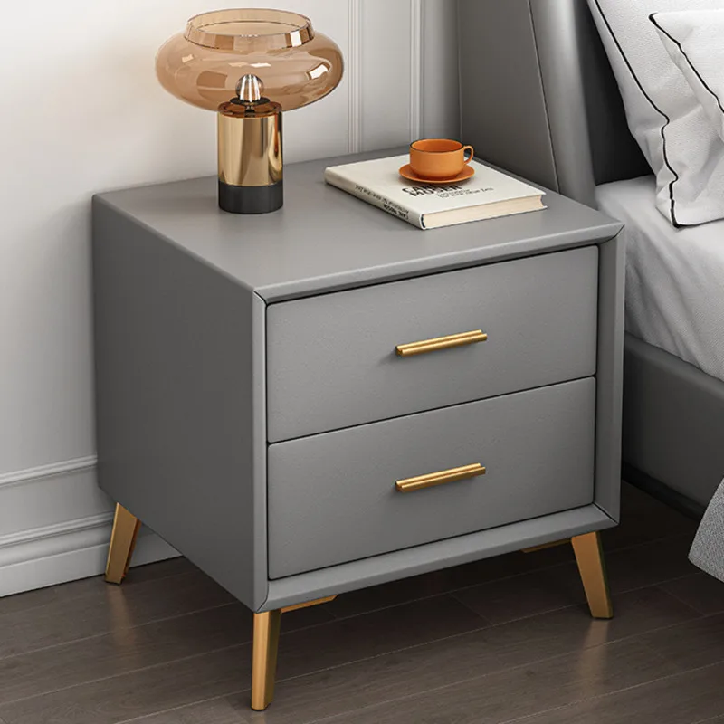 

Bed Side Table Simple Modern Light Luxury Nightstands Bedroom Net Red Senior Small Bedside Table With Drawers
