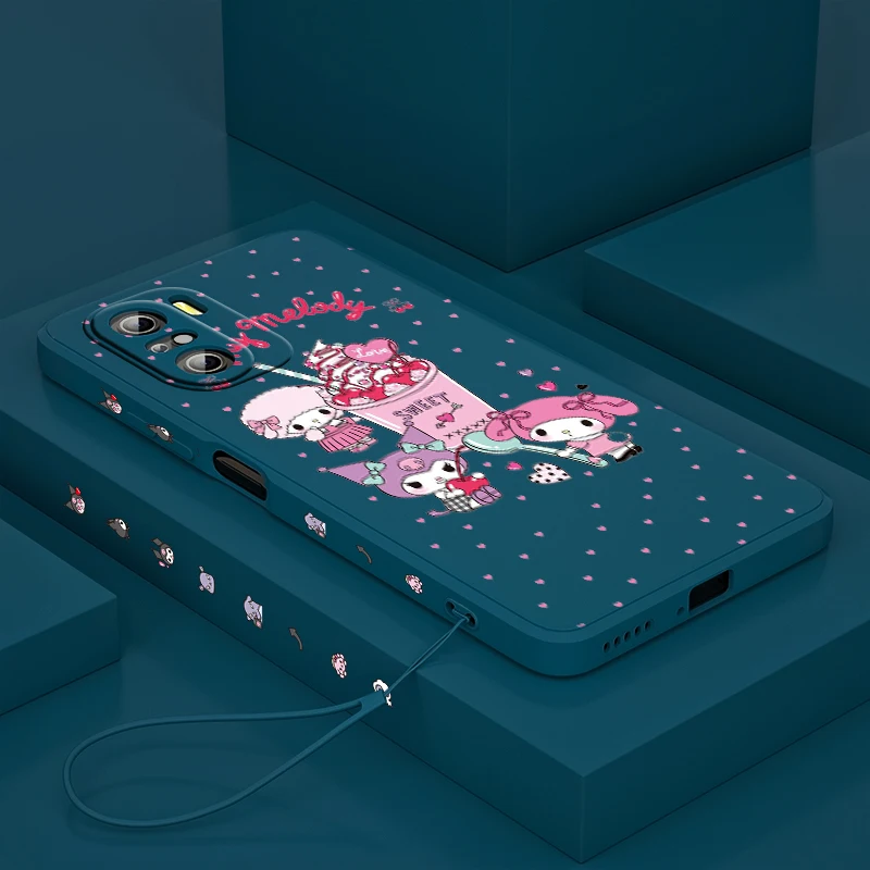 Мультяшная девушка Sanrio любовь для Xiaomi Redmi K50 Gaming 10X 9 9A 9T 9AT 8 8A 7 6A 5A 4X Pro 4G