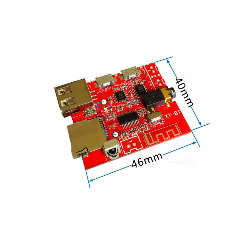 Автомобильная плата декодирования 3 Вт Bluetooth 4 1 MP3 WAV усилитель динамика модуль