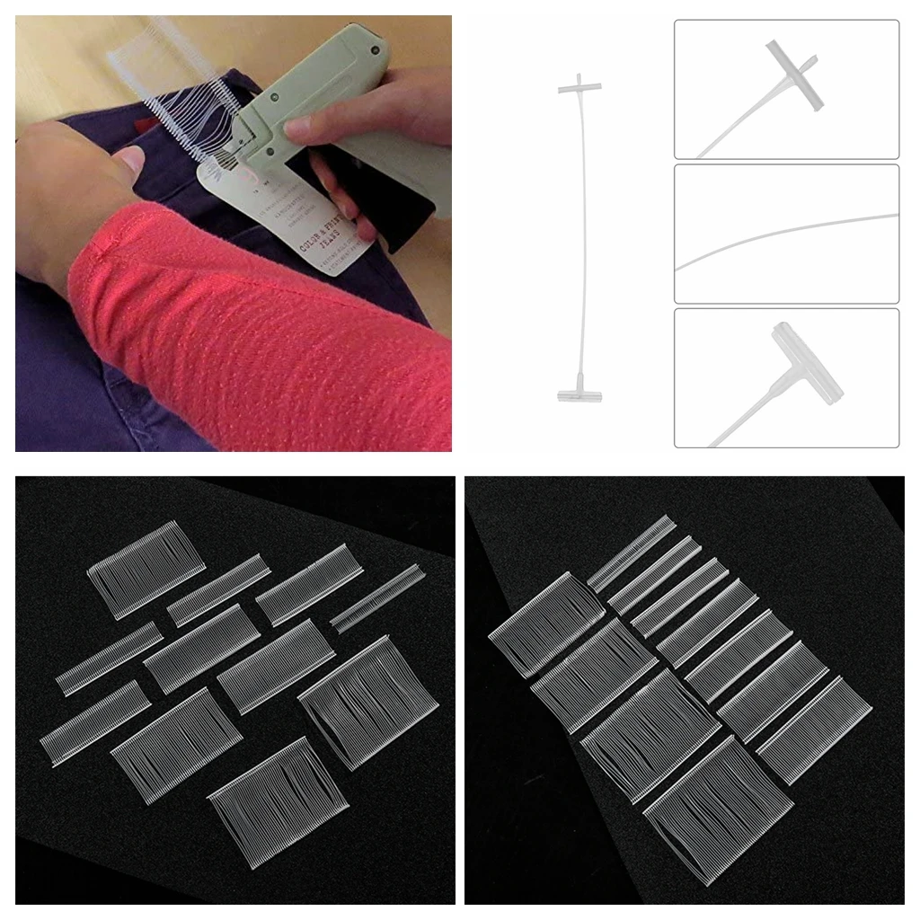 

5000 Pieces Standard Tagging Fasteners, White Standard Tagging Barbs Attachments Suitable for Standard Tag Devices, Plastic Regu