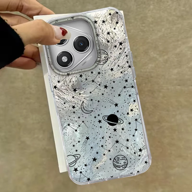 Фото Чехол для телефона Honor 400 200 Pro Migic6 7 5 70 Lite 90 Smart X9b X8b X8c X9a X9c X7c X8a X7B 5G Space Starry Sky Vortex с узором №3