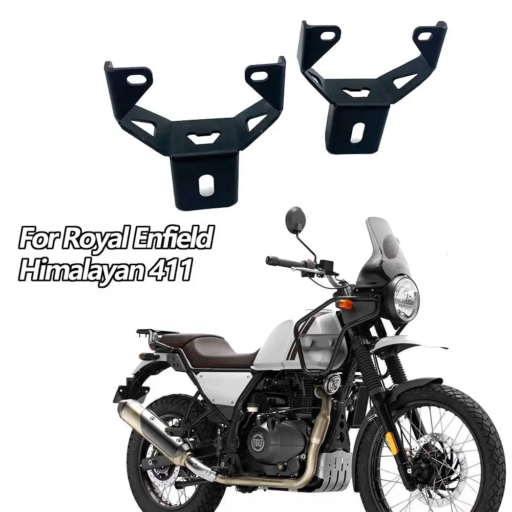 

Motorcycle Spotlights Fog Light Mount bracket Moto Accessories For Royal Enfield Himalayan 400 411 2019 2020 2021 2022 BS4 BS6