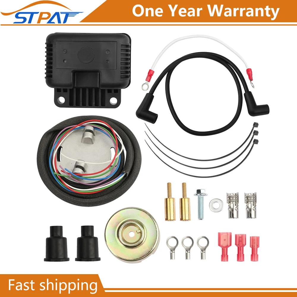 

STPAT Новый 53-660 для Evo Big Twin XL 1970-2003 годов, комплект программируемой катушки зажигания с одним огнем