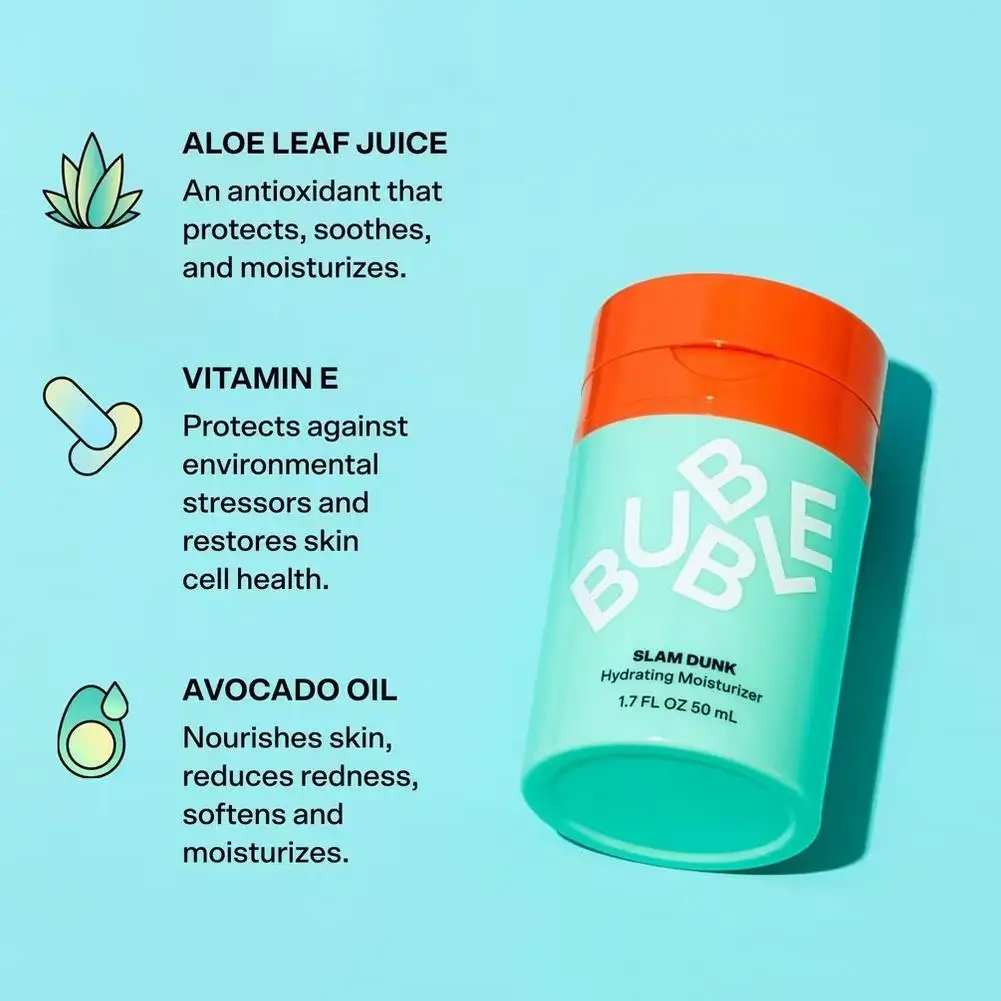 Пузырьковый увлажняющий крем с кремовой текстурой витамин е восстанавливает