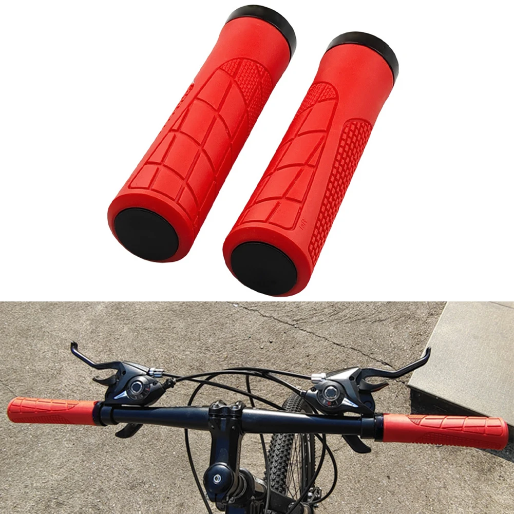 

1Pair Anti Slip Bicycle Handlebar Cover Outdoor Cycling Replacement Parts Soft Road Bike MTB Bicycle Universal Grips Cover