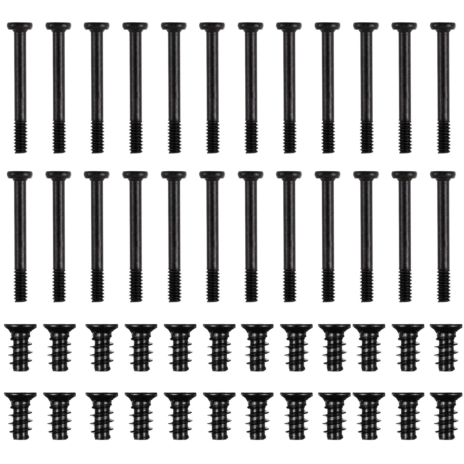 

60pcs Computer Case Fan Screw Pc Flat Case Fan Screw Case Fan Screw Kit Computer Cooling Fan Screws Fan Screws