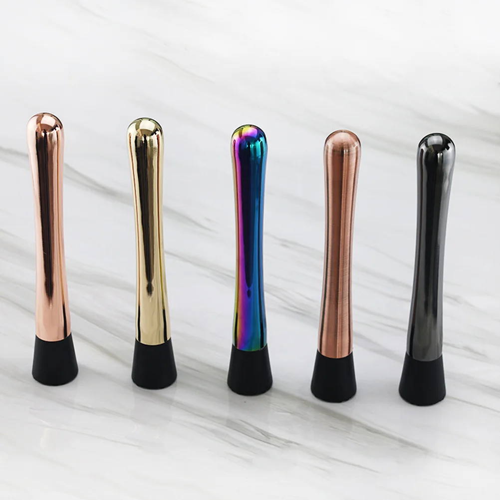 

Stainless Steel Cocktail Muddler Mojito Muddler Bar Utensil Tool ( ) Shaker Knives