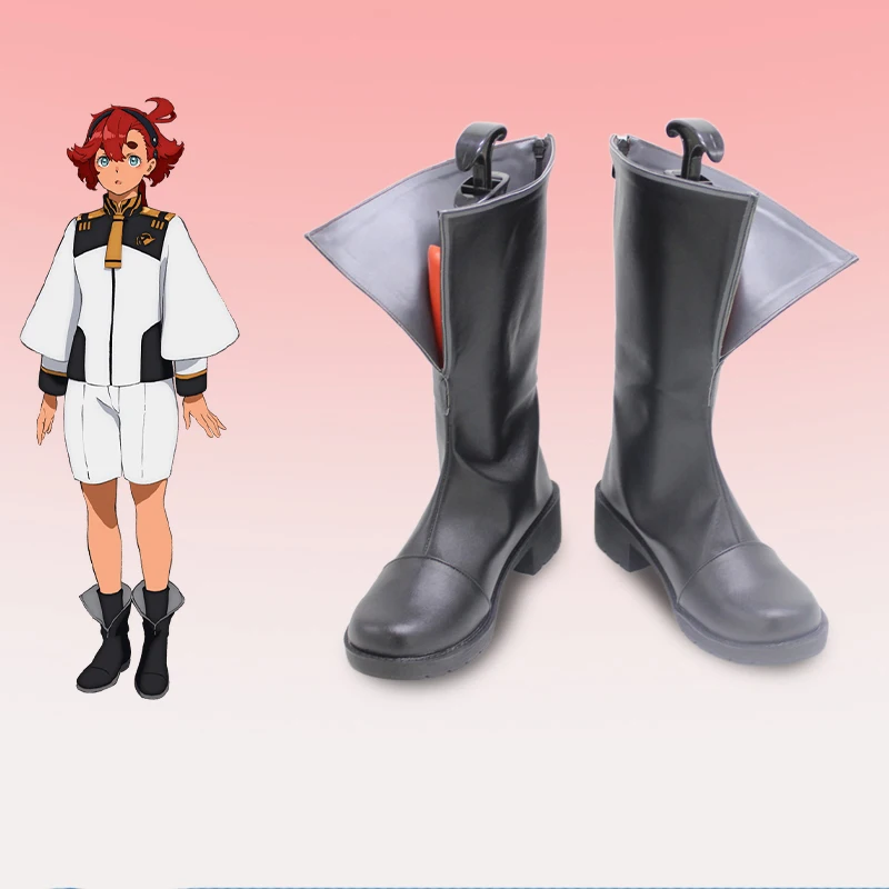 

Женская обувь для косплея The Witch of Mercury Suletta Mercury из искусственной кожи