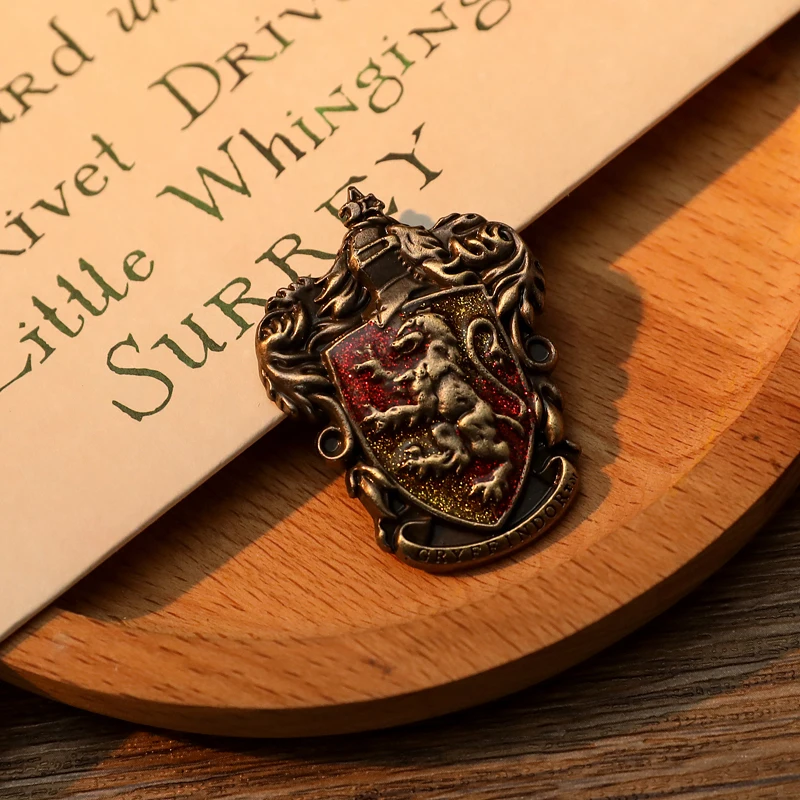 Металлическая брошь в стиле Хогвартса Гарри Поттера периферийные приборы из