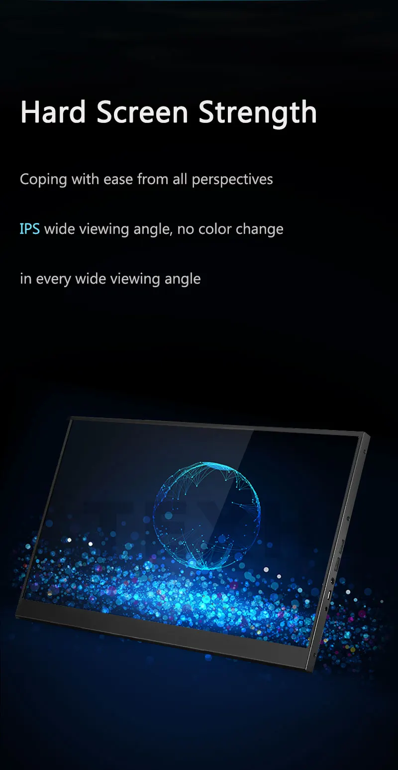 15 6 inches 4k ips portable monitor laptop second extended screen panel gaming monitor for x box switch ps5 4 mobile phone gamer free global shipping