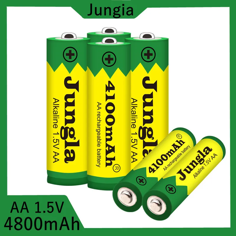 

1.5V AA rechargeable battery AA cell 4100mah for torch toys clock MP3 player replace batteries Free shipping