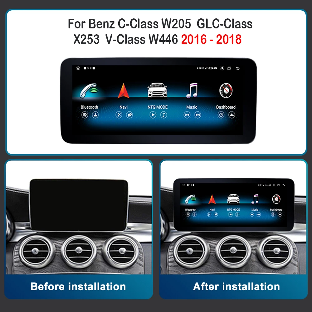 Автомобильная Мультимедийная система автомагнитола под управлением Android для