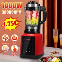 digital bpa free 1 75l automatic touchpad professional blender mixer juicer cleaningheating food processor ice smoothies fruit