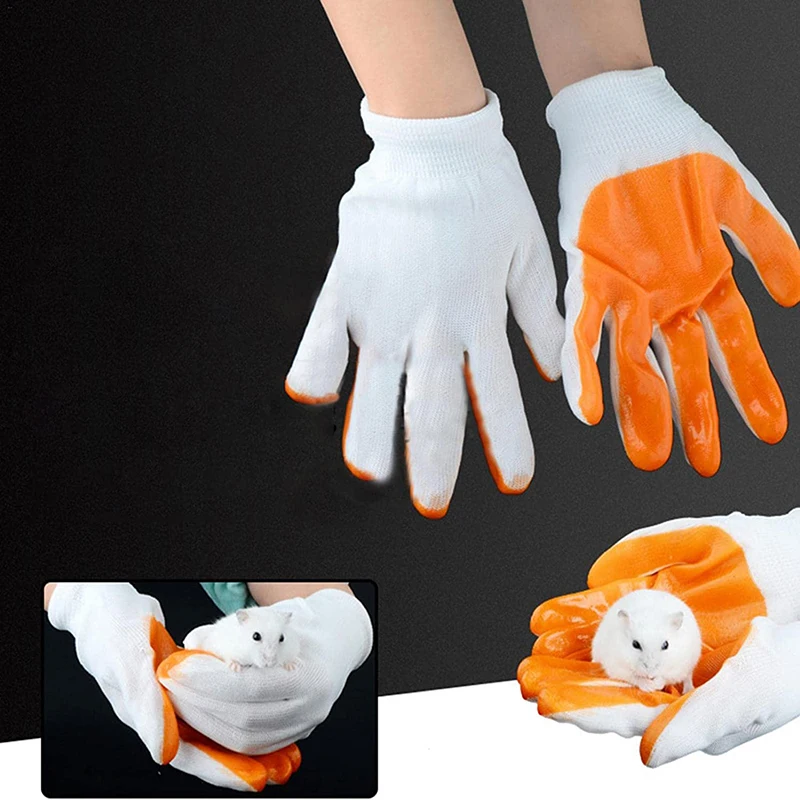 Small Pets Biteproof Gloves Smashproof Hand Protection Gloves Anti Bite From Rabbit Guinea Pigs Kids Children Protective Gloves