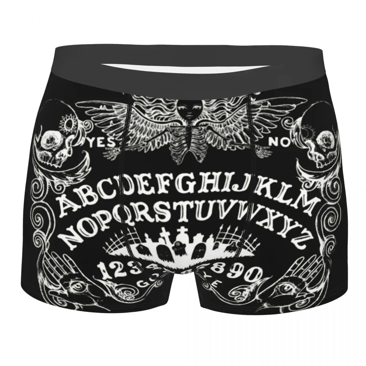 

Male Sexy Ouija Board Underwear Halloween Witch Occult Witchcraft Boxer Briefs Breathbale Shorts Panties Underpants