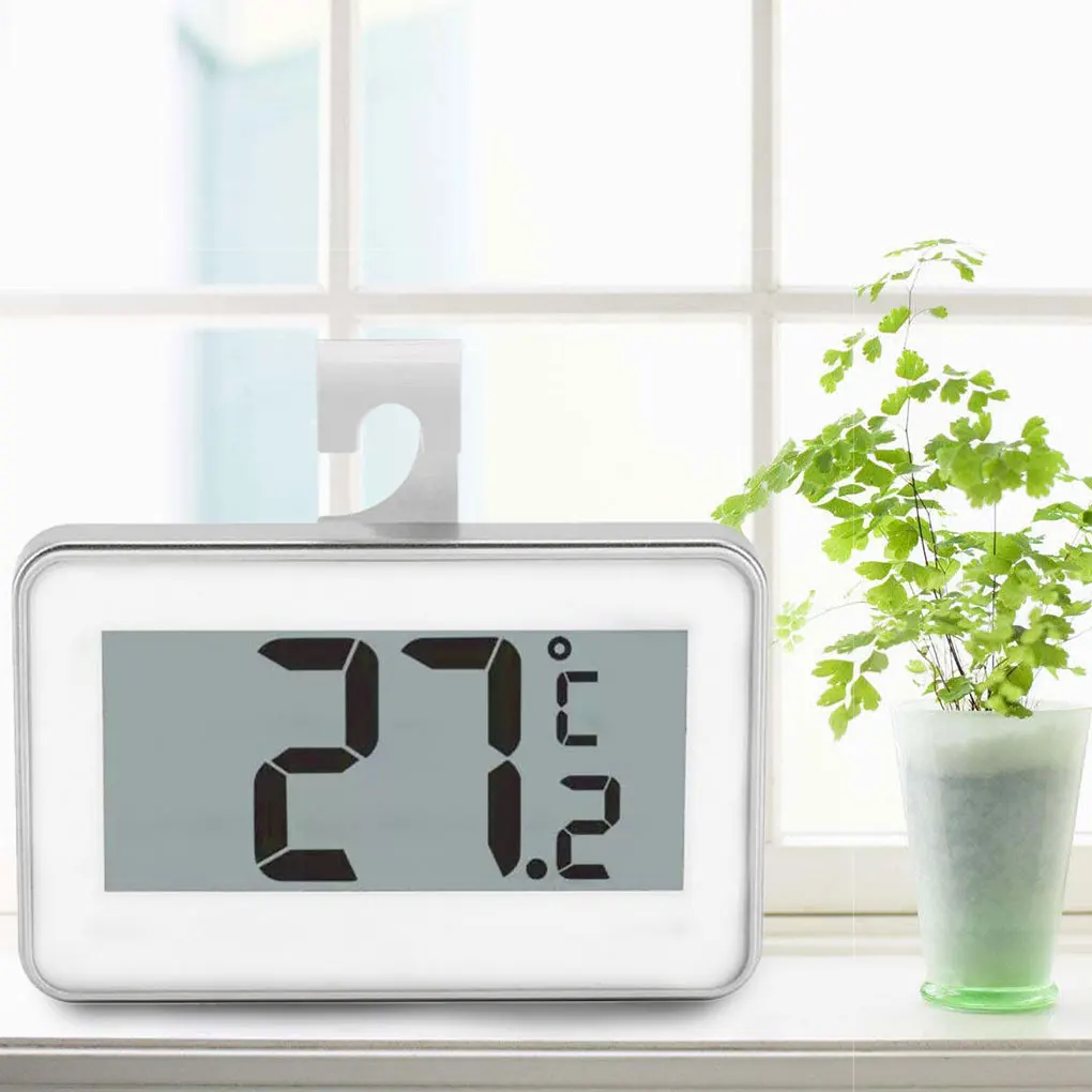 

LCD Digital Screen Precision Refrigerator Thermometer Adjustable Stand Magnet Waterproof Digital Thermometer