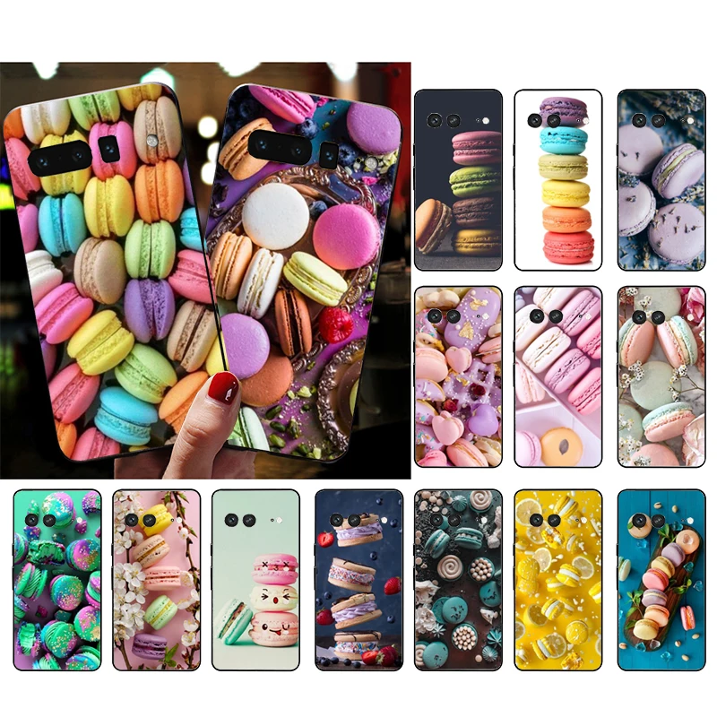 

Phone Case for Google Pixel 7 Pro 7 6A 6 Pro 5A 4A 3A Pixel 4 XL Pixel 5 6 4 3 XL 3A XL 2 XL Colorful macaroons macaroon Case