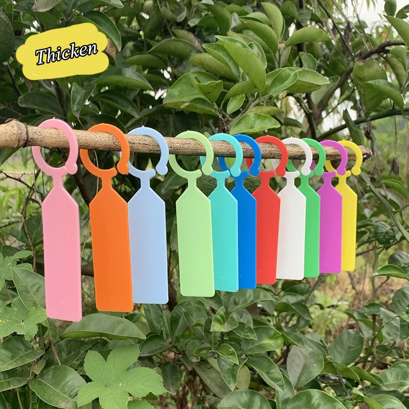 

50Pcs Waterproof Plant Labels Home Flowers Tags Greenhouse Orchard Plastic Plant Tags Garden Tools Reusable Seedling Labels