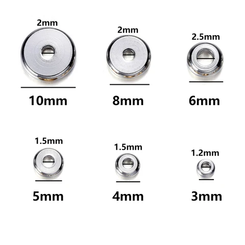 Золотые плоские распределительные бусины из нержавеющей стали YouYoungDifferent 20 шт.