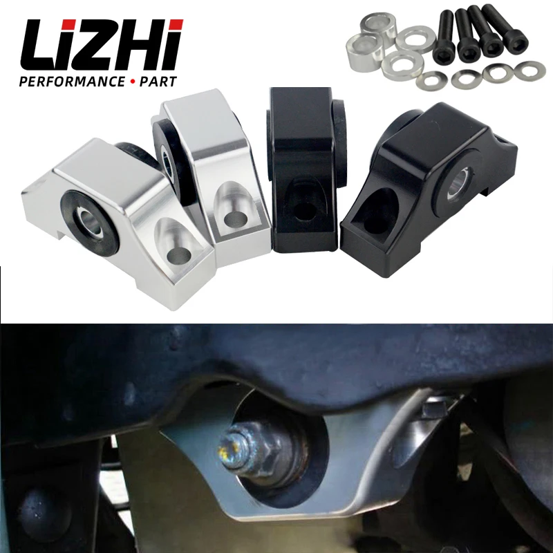 

LIZHI RACING - For Honda Civic EG EK Jdm Engine Billet Motor Torque Mount Kit B16 B18 B20 D16 D15 LZ-MTM01