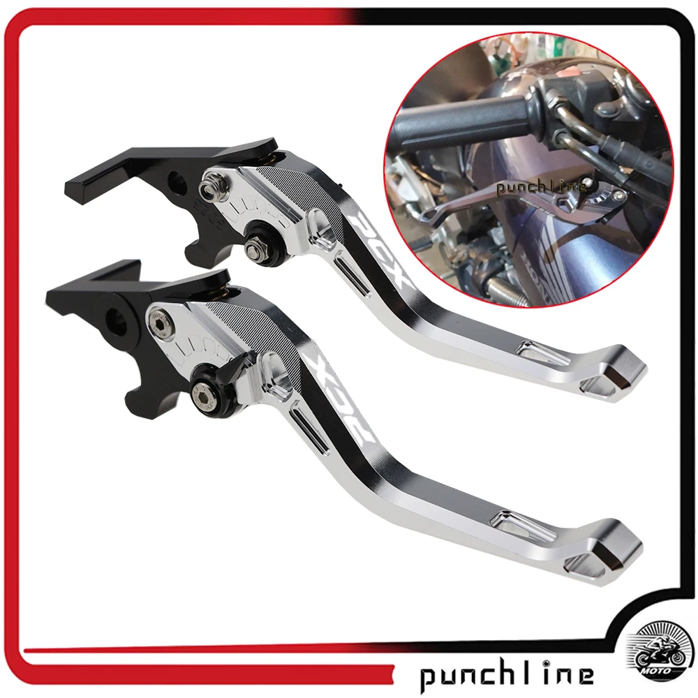 

Fit For PCX 125 PCX 150 PCX 160 2021-2023 Front Disc Brake Levers Rear Disc PCX125 PCX150 Brake Handles