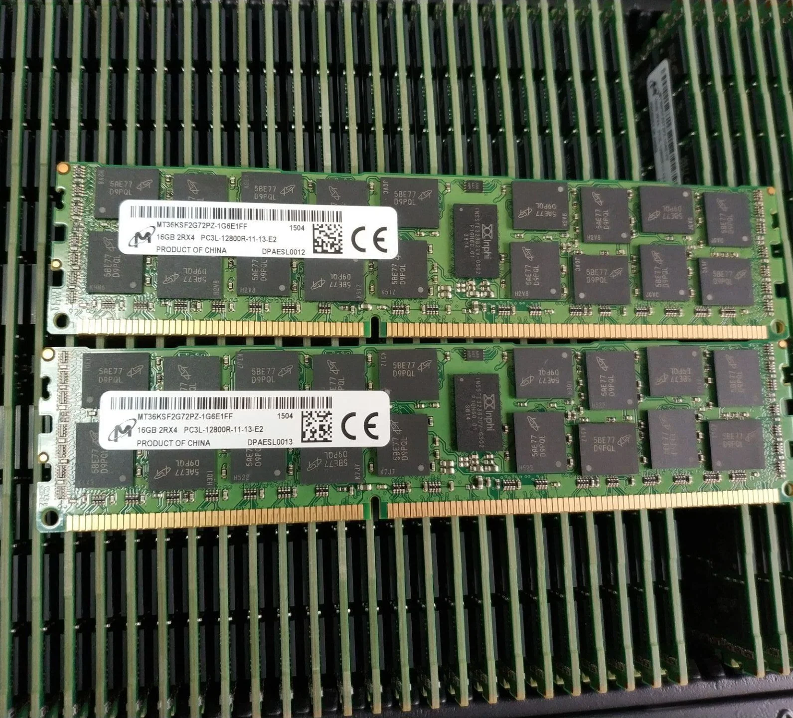 

RAM Magnesium original MT36KSF2G72PZ-1G6E1HF 16G 2RX4 PC3L-12800R 1600 memory
