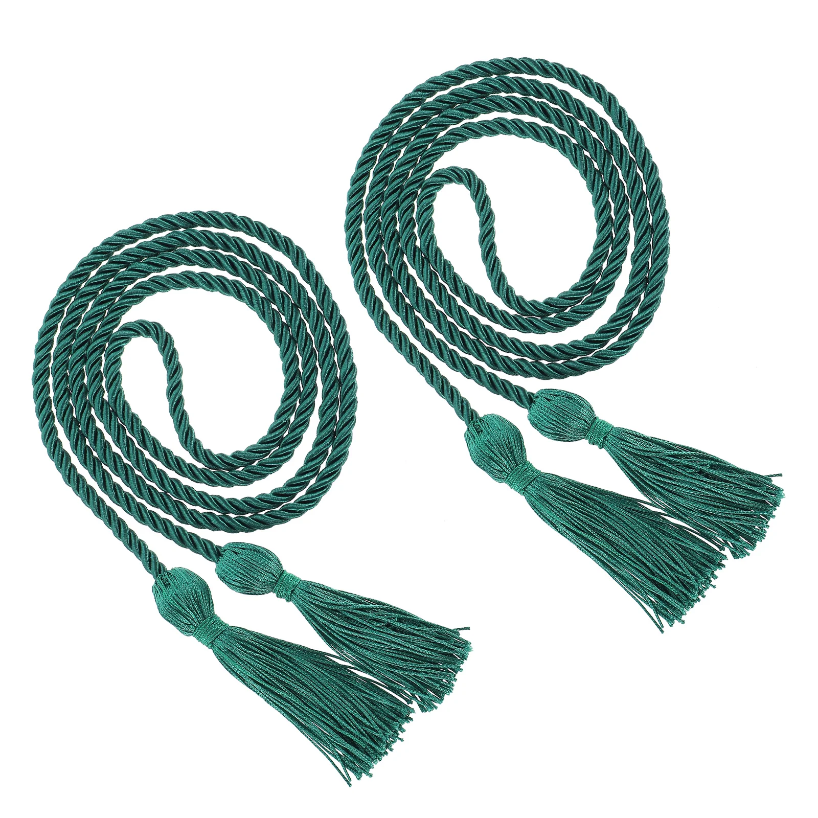 

Graduation Tassel Cords Honor Honors Grad Cord Cap Ropesstole Accessories Double Sash Green Bachelor Gown Bulk Days Satin Decor