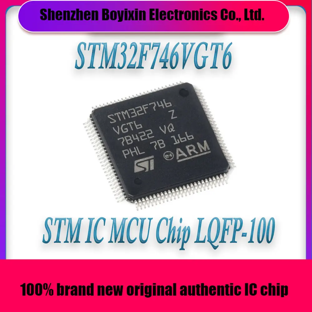 

STM32F746VGT6 STM32F746VG STM32F746V STM32F746 STM32F STM32 STM IC MCU Chip LQFP-100