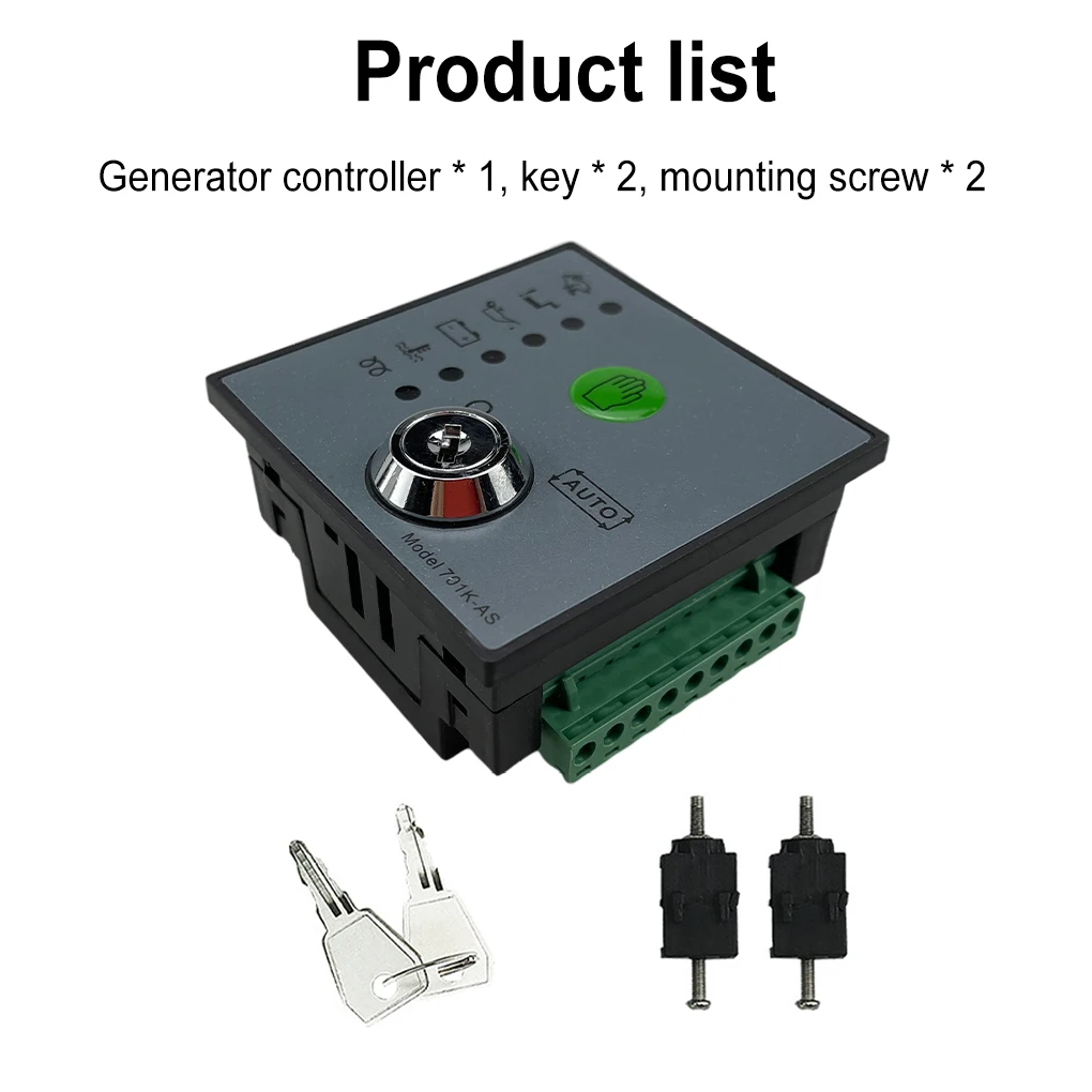 

Цифровой генератор, устройство управления со светодиодными индикаторами, защита двигателя от высоких температур, ручной запуск, остановка,...