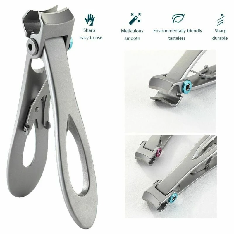 Germany Stainless Steel Nail Clippers Trimmer Manicure Nail Cutter Butterfly Pedicure Finger Toe Scissors Nail Clipper Big Size