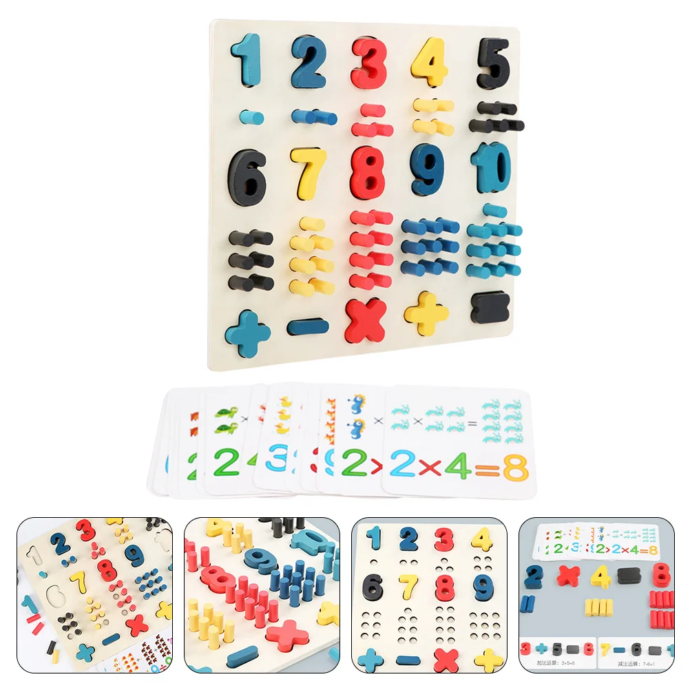 

1 Set Children Mathematics Teaching Tool Kit Children Math Playthings Kids Educational Toys