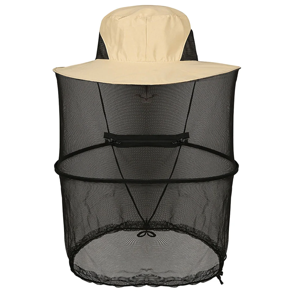 

Hat Netbeekeeper Head Cap Bug Reusable Veil Resistant Folding Breathable Convenient Wear Netting Hood Professional