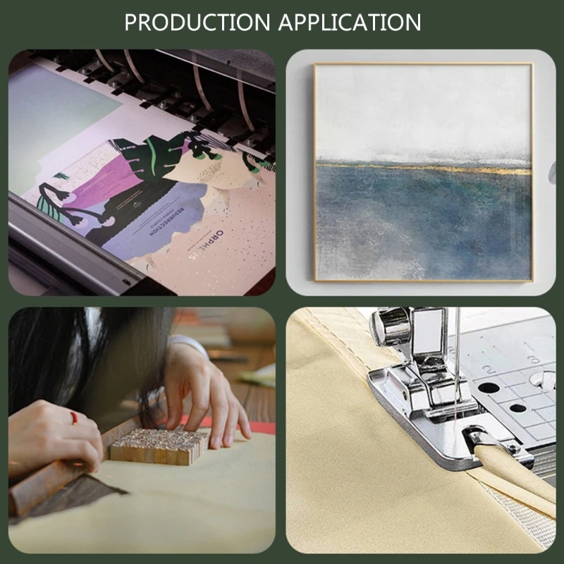 Деревянный прижимной роликовый инструмент для шитья лоскутных обоев с принтом