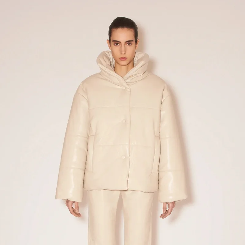 

Nanush* New in bread Coats and Jackets Women Collection Winters 2023 Women's leather jacket Women's Coats on Offer