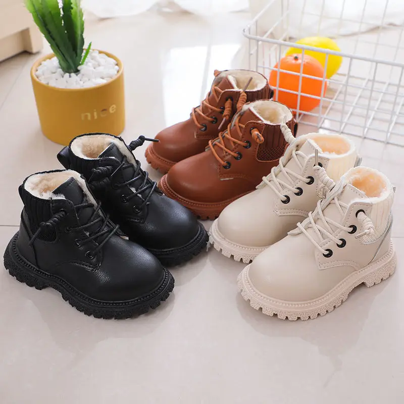 Martin Boots Autumn and Winter 2022 New style soft bottom anti-skid leather waterproof and dirt resistant zipper fashion shoes