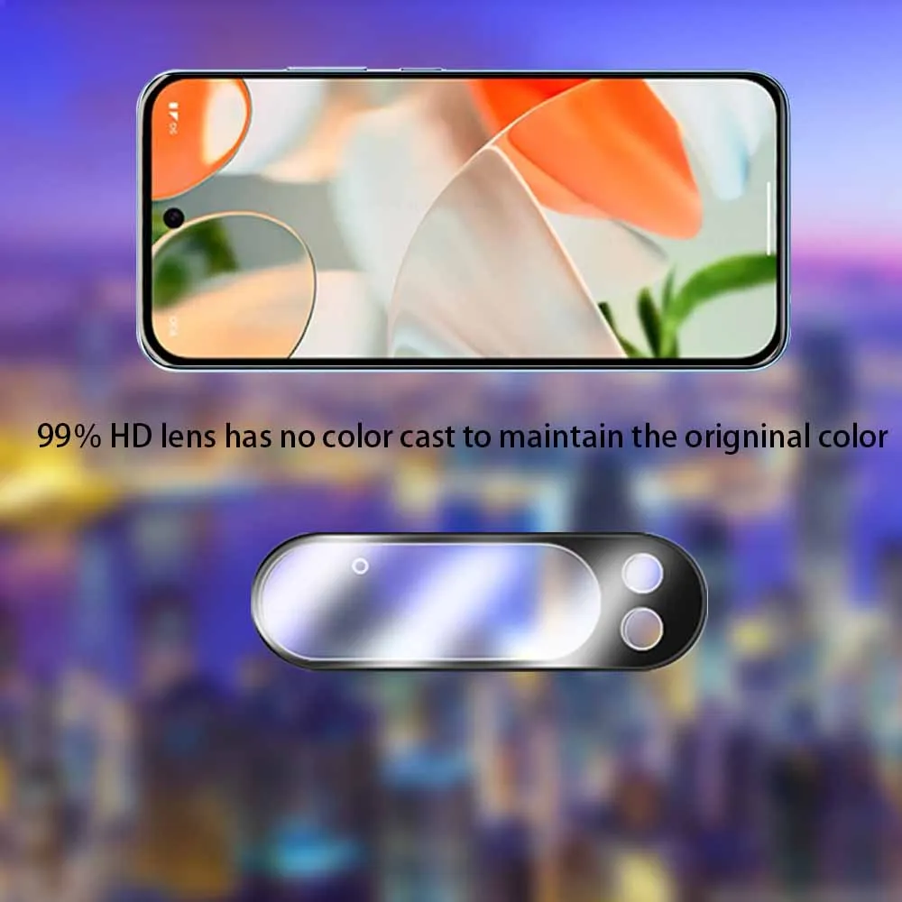 Защитный чехол для камеры из закаленного стекла с 3D изогнутым покрытием Pixel 9 Pro XL