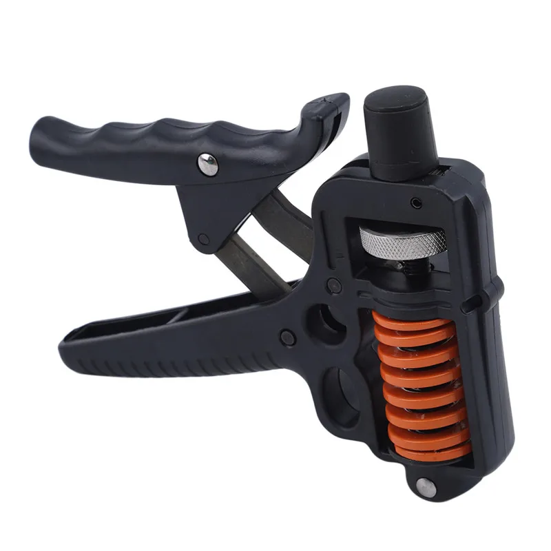 

Adjustable Countable Hand Grips Strength Exercise Strengthener Gripper Spring Finger Pinch Carpal Expander Black