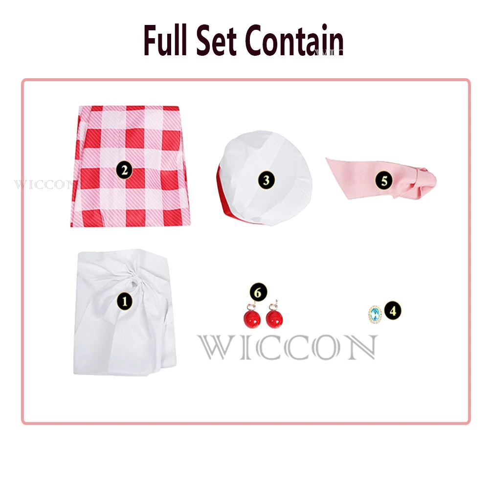 Игра Принцесса Персик Showtime Косплей Костюм Кондитерский Шеф Платье Принцессы