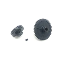 metal 44t main gear 27t motor gears pinion kit upgrade spare parts for wltoys 114 144001 112 rc car